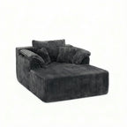Chaise Lounge Chair, Deep Seat Sleeper Couch For Living Room