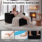 Chaise Lounge Chair, Deep Seat Sleeper Couch For Living Room