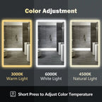 Hausvita Deluxe Edge Glow LED Bathroom Mirror