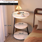 Modern Wooden Nightstand Bedside Table Cabinet Bedroom Furniture 2 Drawers Storage USB Charging Space Saving Furniture Bedroom