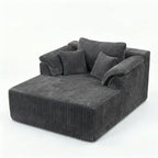 Chaise Lounge Chair, Deep Seat Sleeper Couch For Living Room