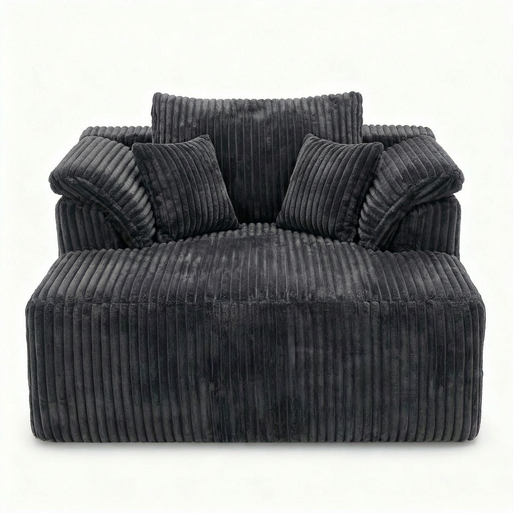 Chaise Lounge Chair, Deep Seat Sleeper Couch For Living Room