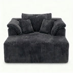 Chaise Lounge Chair, Deep Seat Sleeper Couch For Living Room