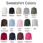 Custom Embroidered Sorority Sweatshirt – Classic Greek Letter Crewneck