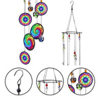 Memorial Wind Chimes Rainbow Maker Window Hanging Sun Catcher Wind Chimes Decoration For Patio Balcony Garden Wall Hanging Ornament Decor